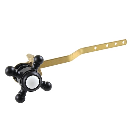 Kingston Brass Front Mount Toilet Tank Lever, Matte Black KTBX0